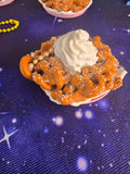 Funnel Cake clicker keychain