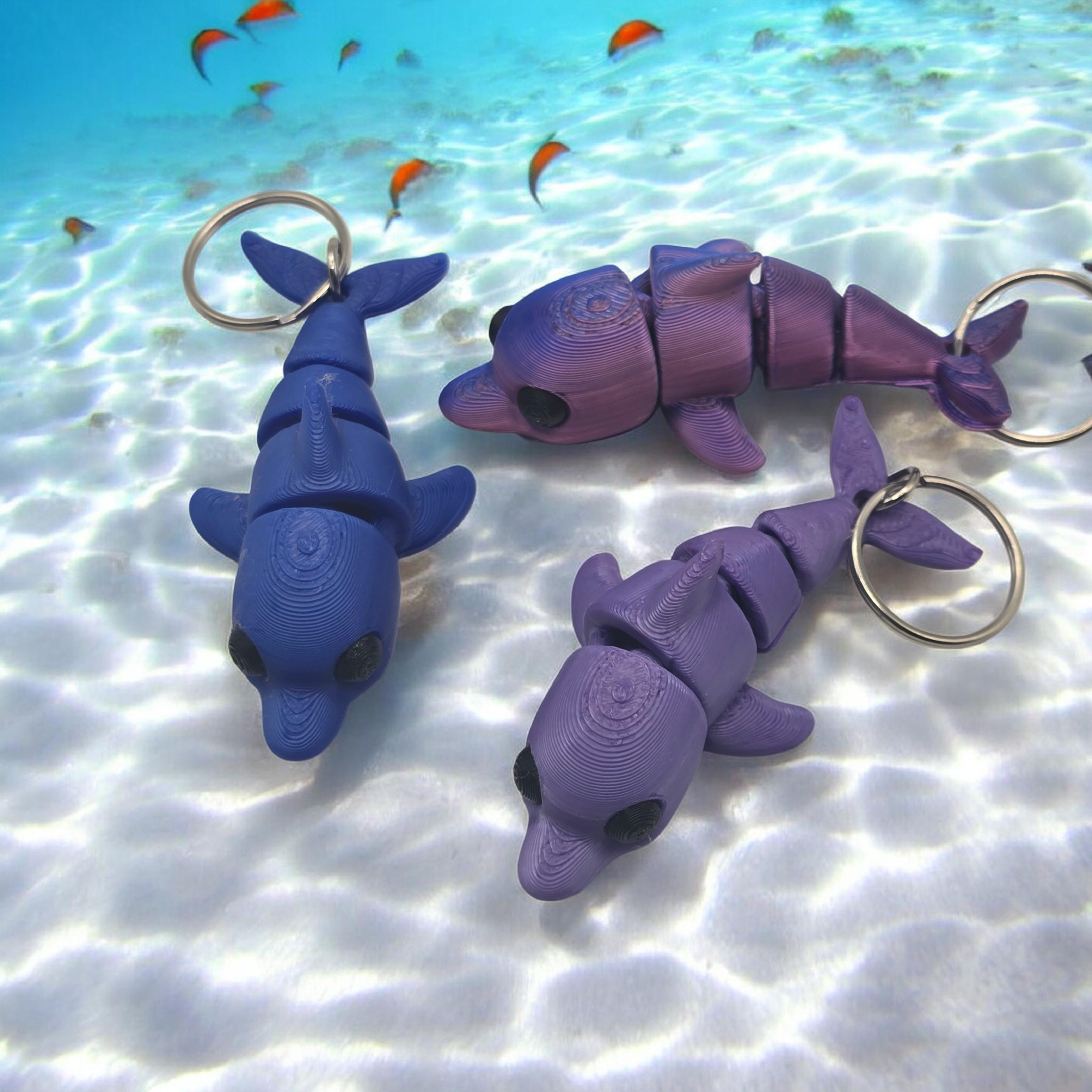 Dolphin keychain