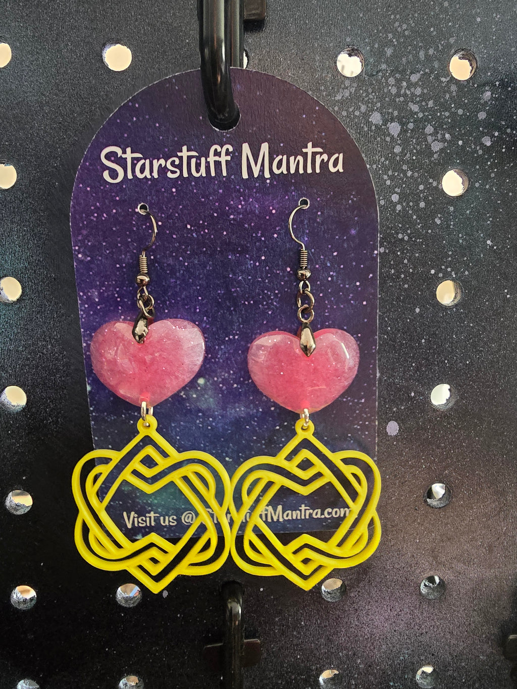 Celtic heart dangles