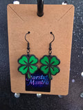 4 leaf clover dangles