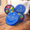 Grandma's yarn tin