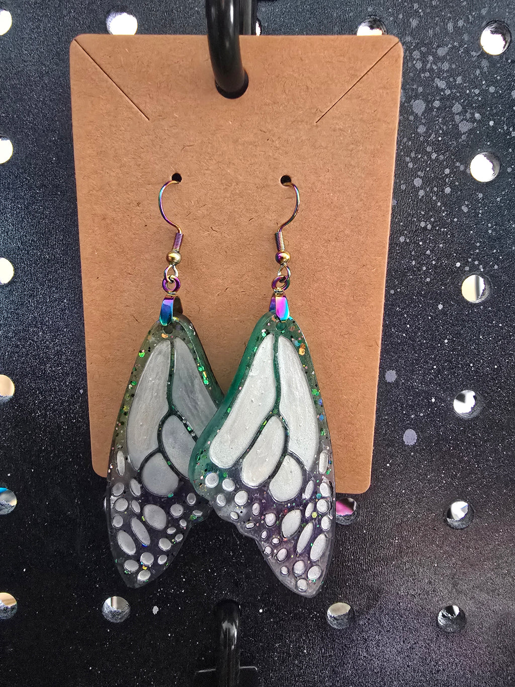 Fairy wings earrings (1-of-a-kind!)